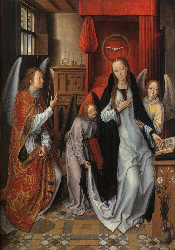 Hans Memling The Annunciation  gggg china oil painting image